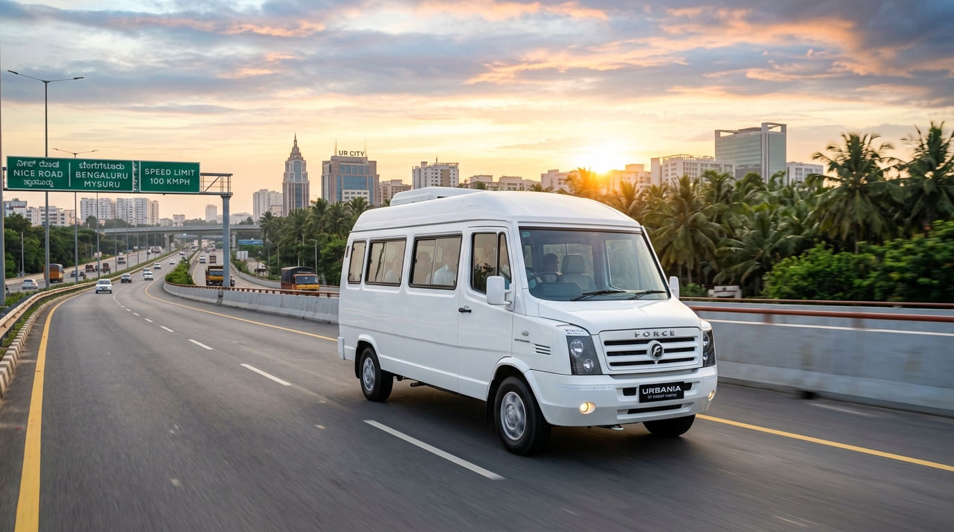 Bangalore to Chennai Force Urbania Rental