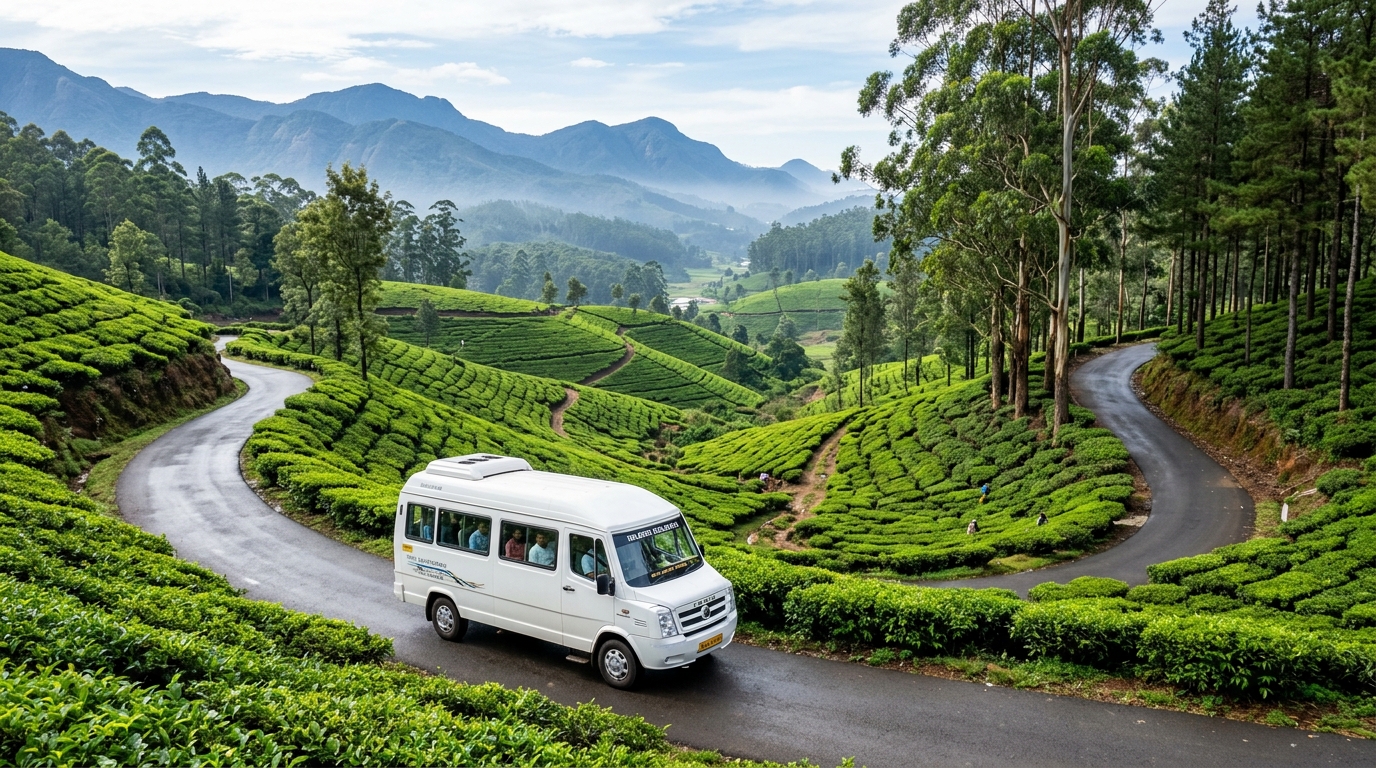 Bangalore to Wayanad Force Urbania rental